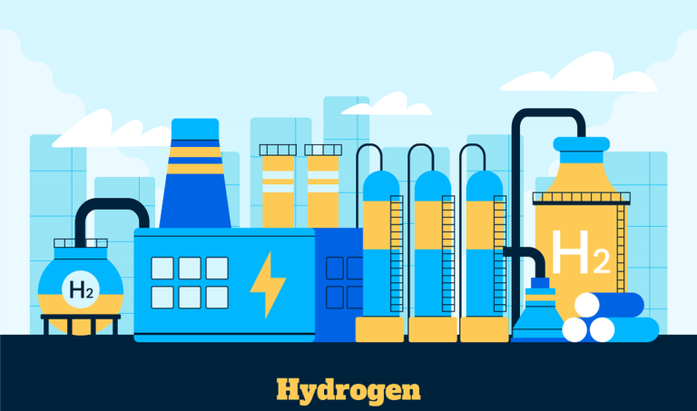 Hydrogène - Vecteur énergétique - Freepik