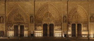 Les Portails de Notre Dame de Paris - Benh Lieu Song - CC BY-SA 3.0 DEED - Wikimedia Commons