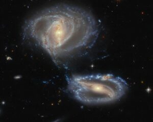 Danse Galactique - CC BY 2.0 DEED - Télescope Nasa Hubble - Accueil