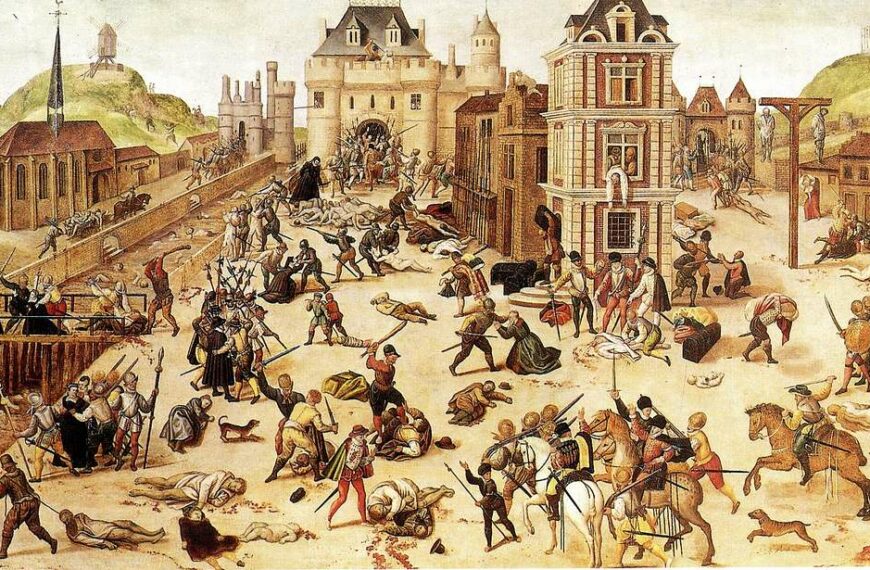 Le 24 août 1572, le Massacre de la Saint-Barthélemy