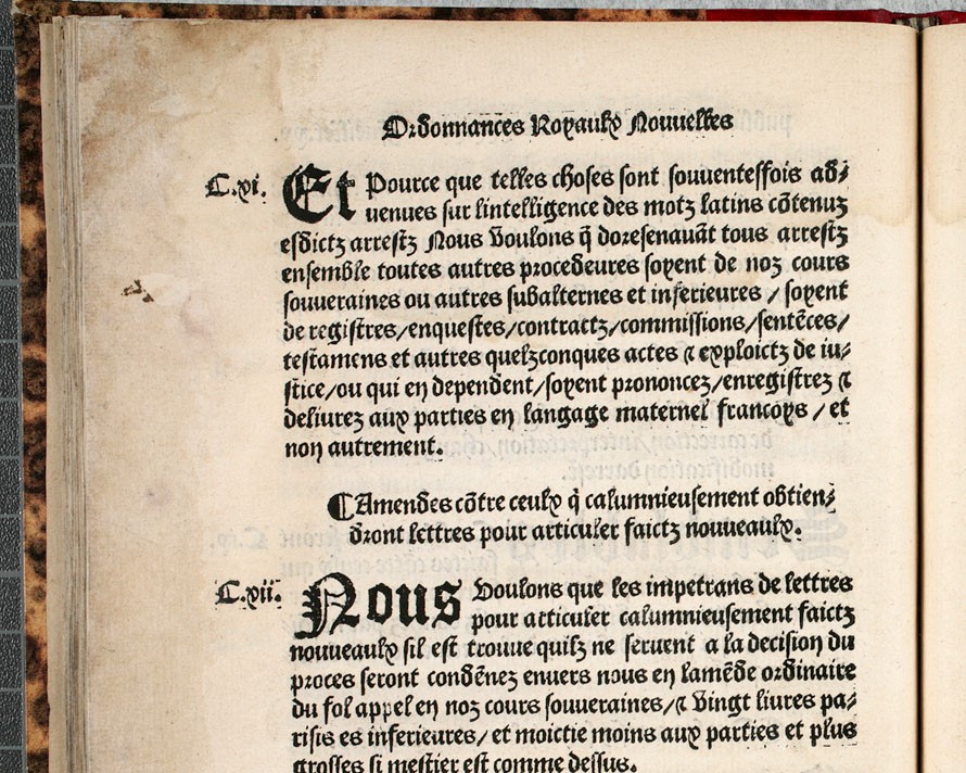 Article 11 Ordonnance de Villers-Cotterts - Archives Nationales - PDM 10 DEED - Wikimedia Commons