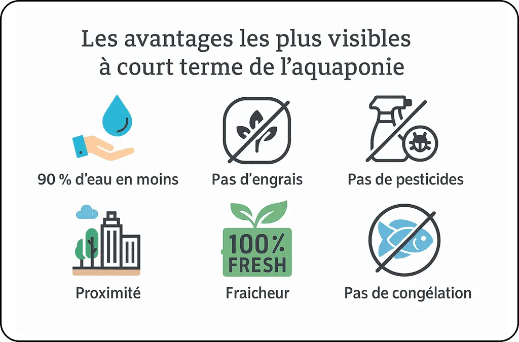 Les avantages  court terme de lAquaponie - Version Readingspherecom image gnre par lIA