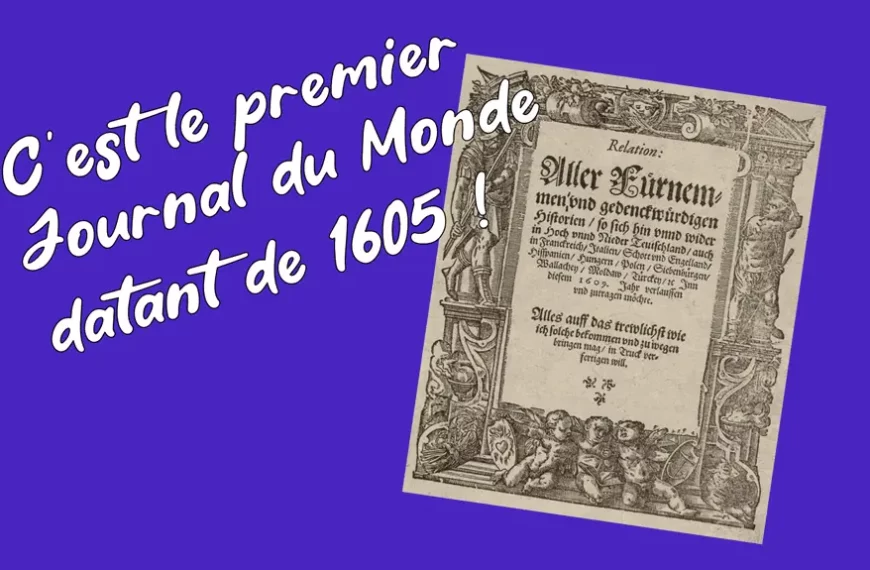 Le tout premier Journal de 1605 - Version Readingsphere.com