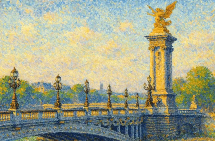 Pont Alexandre III - Paris - Version Readingsphere.com (Image générée par l'IA)