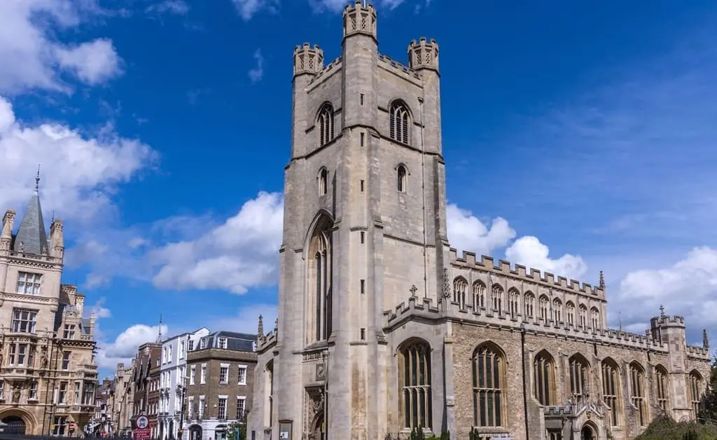 Great St Marys Church  Cambridge  Jean-Christophe Benoist  CC BY 30 DEED  Wikimedia Commons