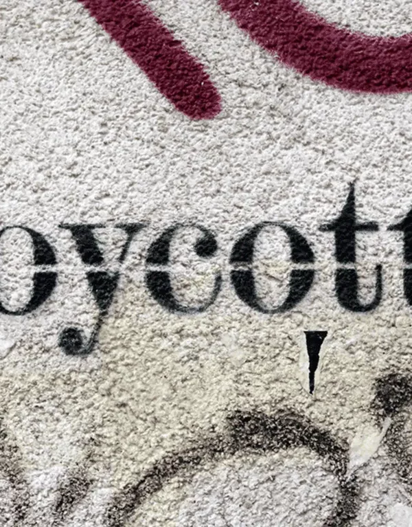 Boycott - Martin Abegglen - CC BY-SA 2.0 - Flickr