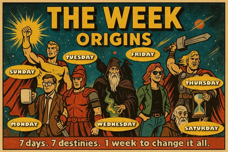 Origines des jours de la semaine - Version Readingsphere.com (image générée par IA)