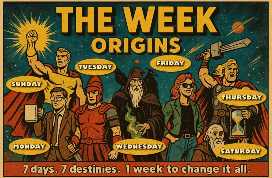 Origines des jours de la semaine - Version Readingsphere.com (image générée par IA)