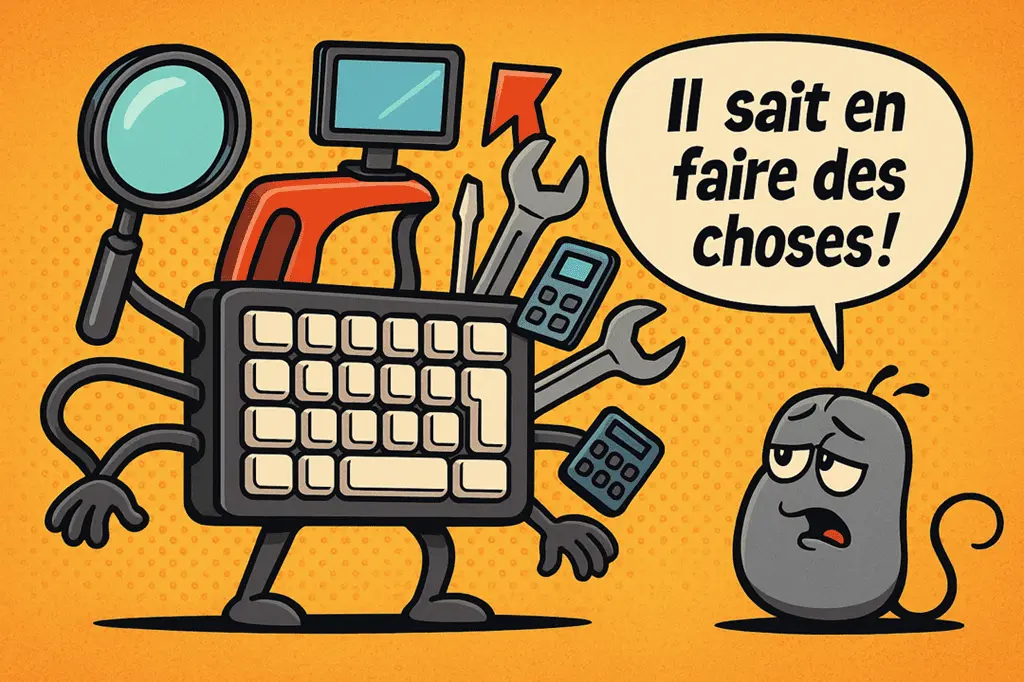 Raccourcis Windows les moins connus - Version Readingsphere.com (image générée par l'IA)