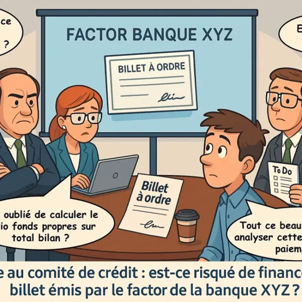Financement Billet à ordre émis par un factor - Version Readingsphere.com (image générée par l'IA)
