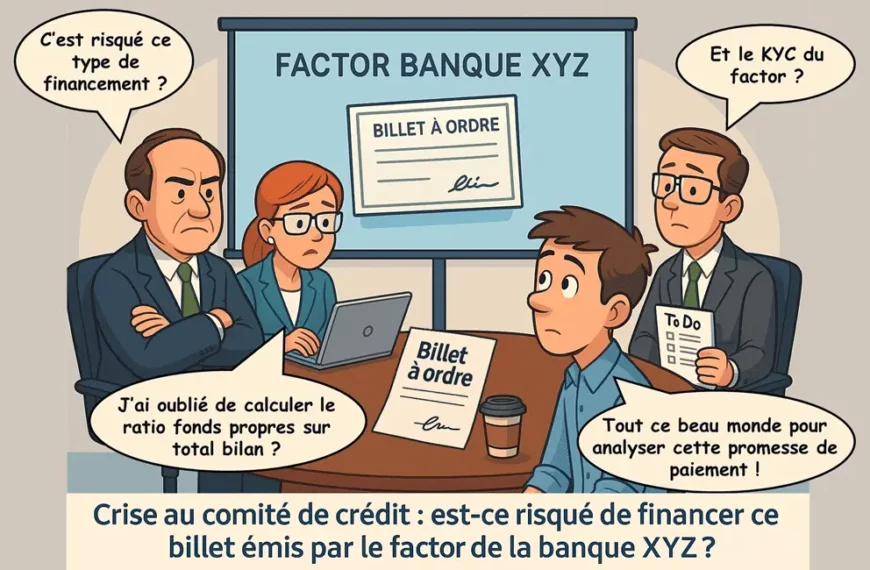 Financement Billet à ordre émis par un factor - Version Readingsphere.com (image générée par l'IA)