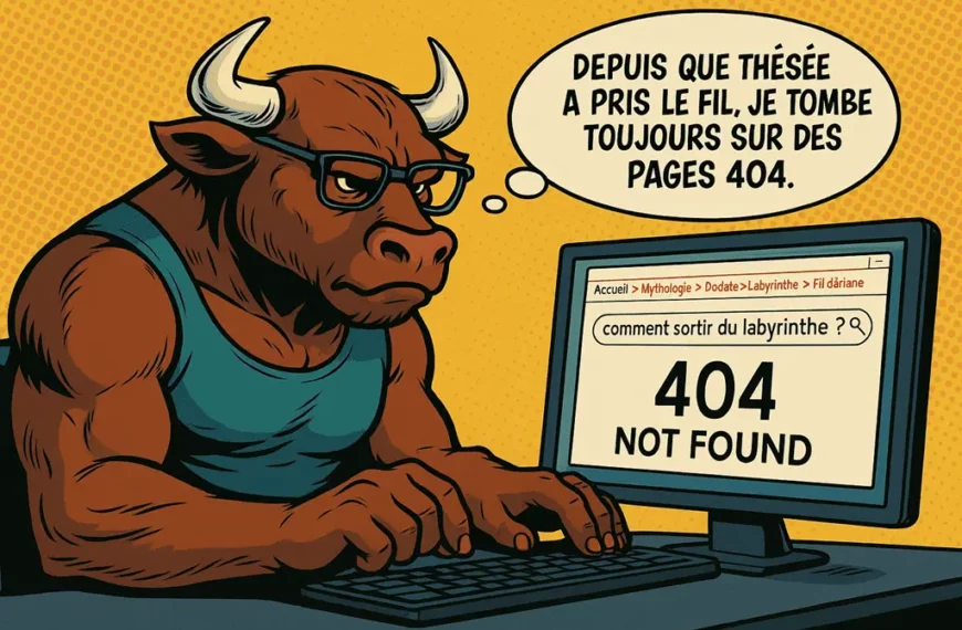 Le Fil d'Ariane - Version Readingsphere.com (image générée par l'IA)