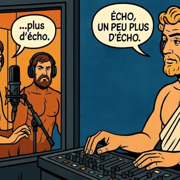 Le Mythe d'Echo - Version Readingsphere.com (image générée par l'IA)