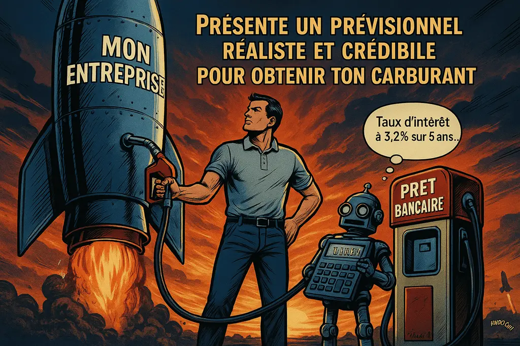 Plan Amortissement - Echéances Constantes - Version Readingsphere.com (image générée par l'IA)