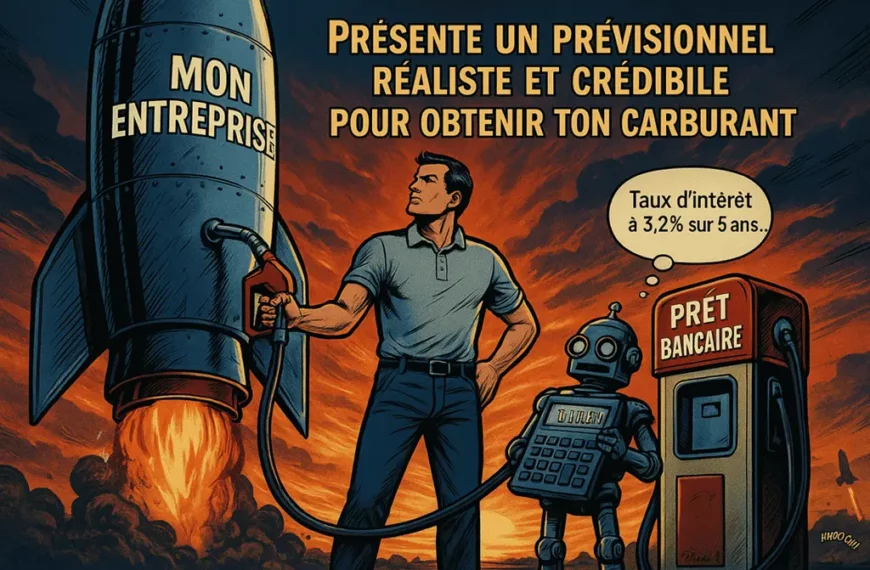 Plan Amortissement - Echéances Constantes - Version Readingsphere.com (image générée par l'IA)